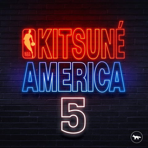 Various ‎– Kitsuné America 5 - The NBA Edition - New 2 LP Record 2018 Kitsuné Music France Import Vinyl & Numbered - Electronic / Synth-pop / House