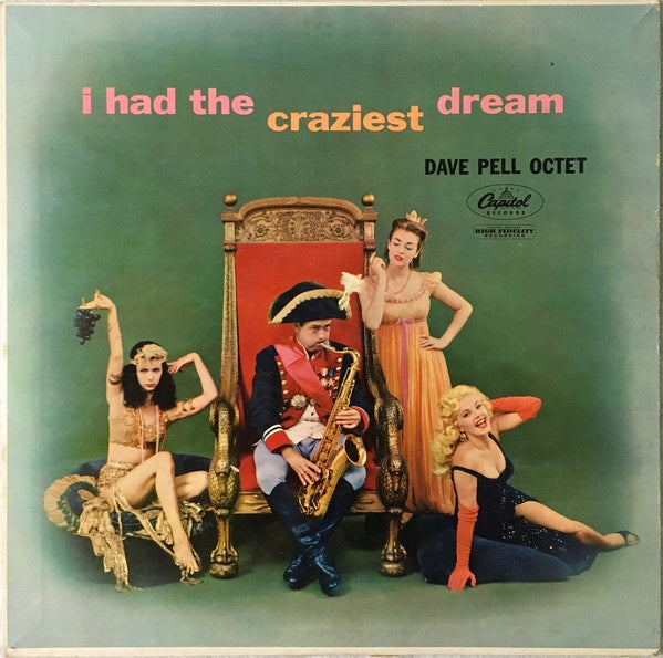 Dave Pell Octet ‎– I Had The Craziest Dream - VG Lp Record 1957 USA Original Vinyl - Jazz