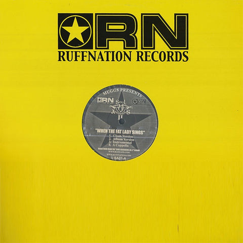 DJ Muggs ‎– When The Fat Lady Sings MINT- 12" Single 2000 Ruffnation USA - Hip Hop