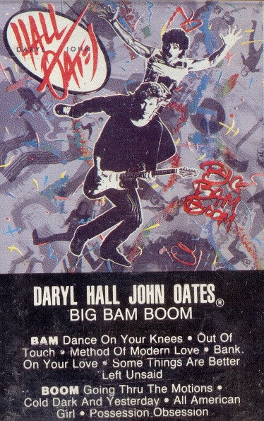 Daryl Hall & John Oates ‎– Big Bam Boom - VG+ Cassette Album 1984 RCA