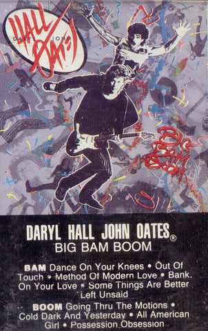 Daryl Hall & John Oates ‎– Big Bam Boom - VG+ Cassette Album 1984 RCA USA Tape - Pop Rock