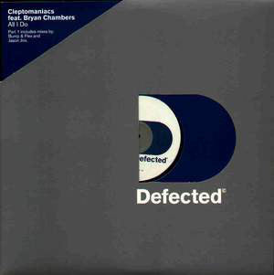 Cleptomaniacs - All I Do (Part 1) VG+ - 12" Single 2001 Defected UK - House