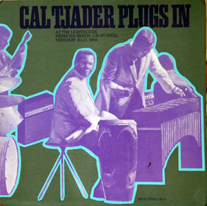 Cal Tjader ‎– Cal Tjader Plugs In - VG+ (VG- Cover) 1969 Stereo PROMO USA - Latin Jazz