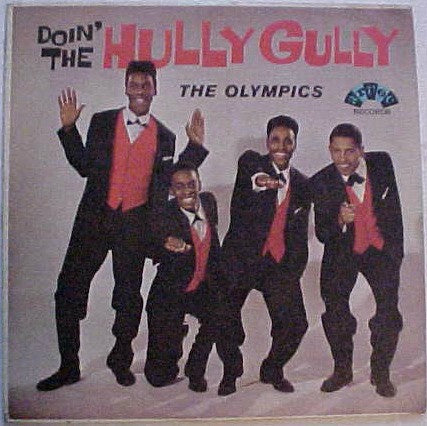 The Olympics ‎– Doin' The Hully Gully - VG (poor cover) Lp Record 1960 Mono USA Original -  Rhythm & Blues / Soul
