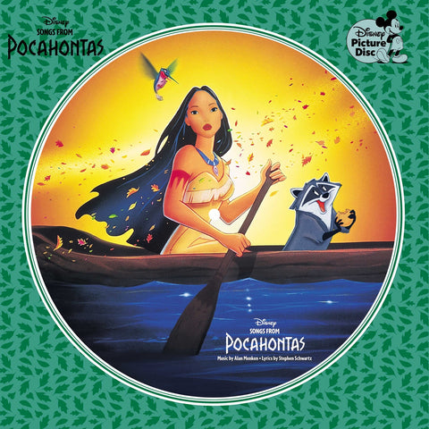 Various - Songs from Pocahontas (1995) - New LP Record 2020 Walt Disney US Vinyl Picture Disc - Soundtrack