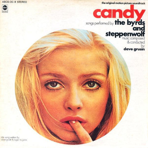 The Byrds And Steppenwolf, Dave Grusin ‎– Candy (The Original Motion Picture) - VG LP Record 1968 ABC USA Vinyl - Soundtrack