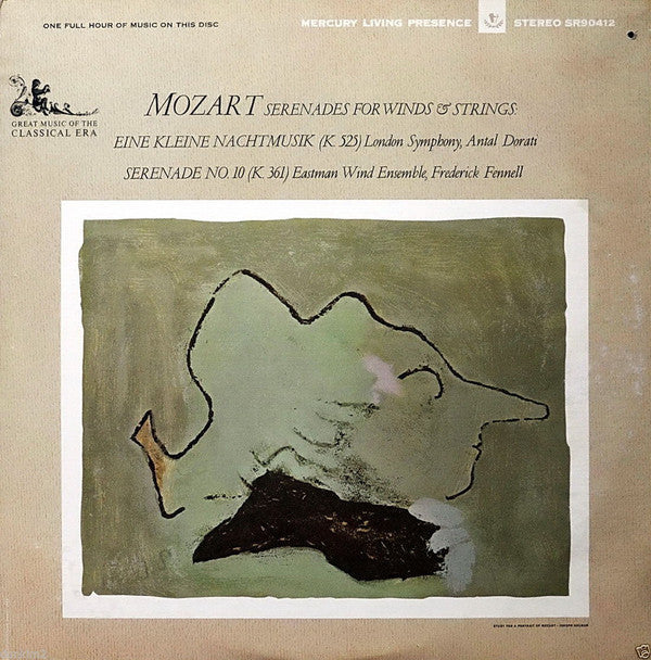 Fennell & Dorati - Mozart ‎– Serenades For Winds & Strings - VG+ 1964 Stereo USA Mercury Living Presence Original Press - Classical