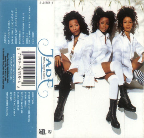Jade ‎– Mind, Body & Song - Used Cassette 1994 Giant - RnB/Swing