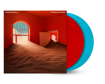 Tame Impala - The Slow Rush - Mint- 2 LP Record 2020 Modular Red & Light Blue 180 gram Vinyl & Insert - Psychedelic Rock