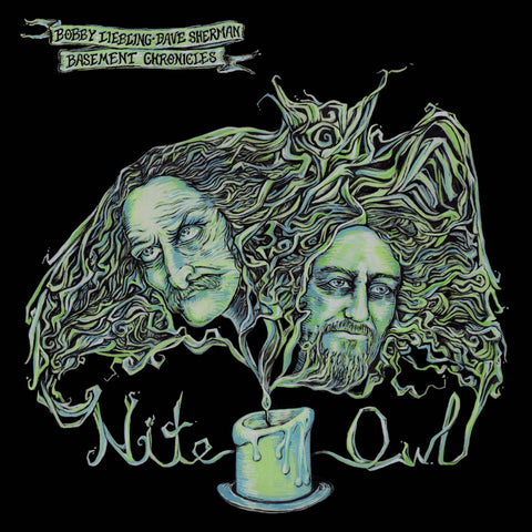 Bobby Liebling & Dave Sherman Basement Chronicles – Nite Owl - New LP Record 2022 Svart Europe Green Vinyl - Metal / Doom Metal / Psych Rock