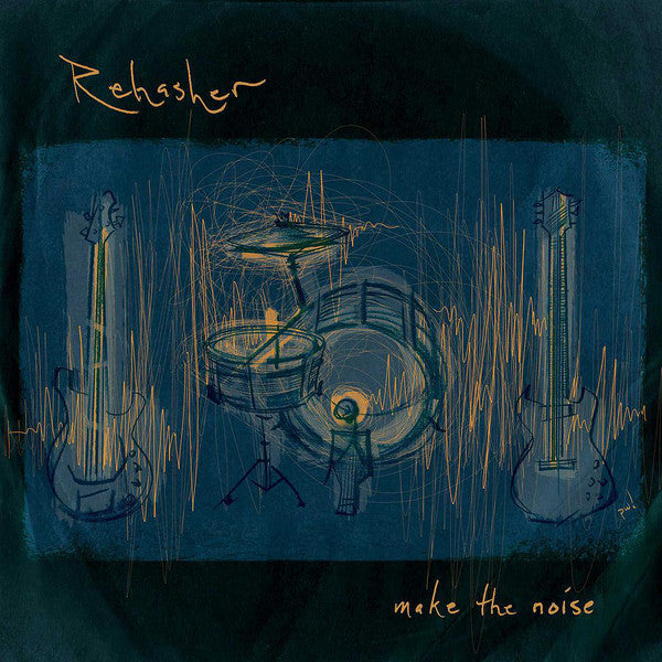 Rehasher ‎– Make The Noise - New Lp Record 2015 Moat House USA Orange Vinyl & Download  - Punk