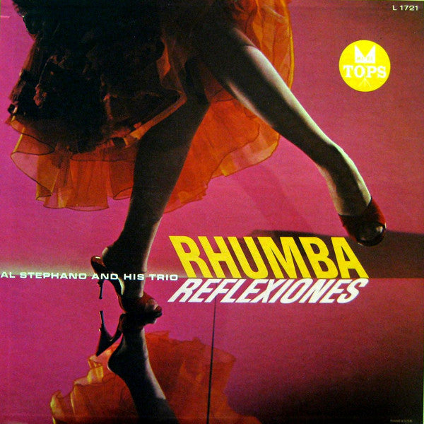 Al Stephano And His Trio - Rhumba Reflexiones - VG 1961 Mono USA - Latin Jazz
