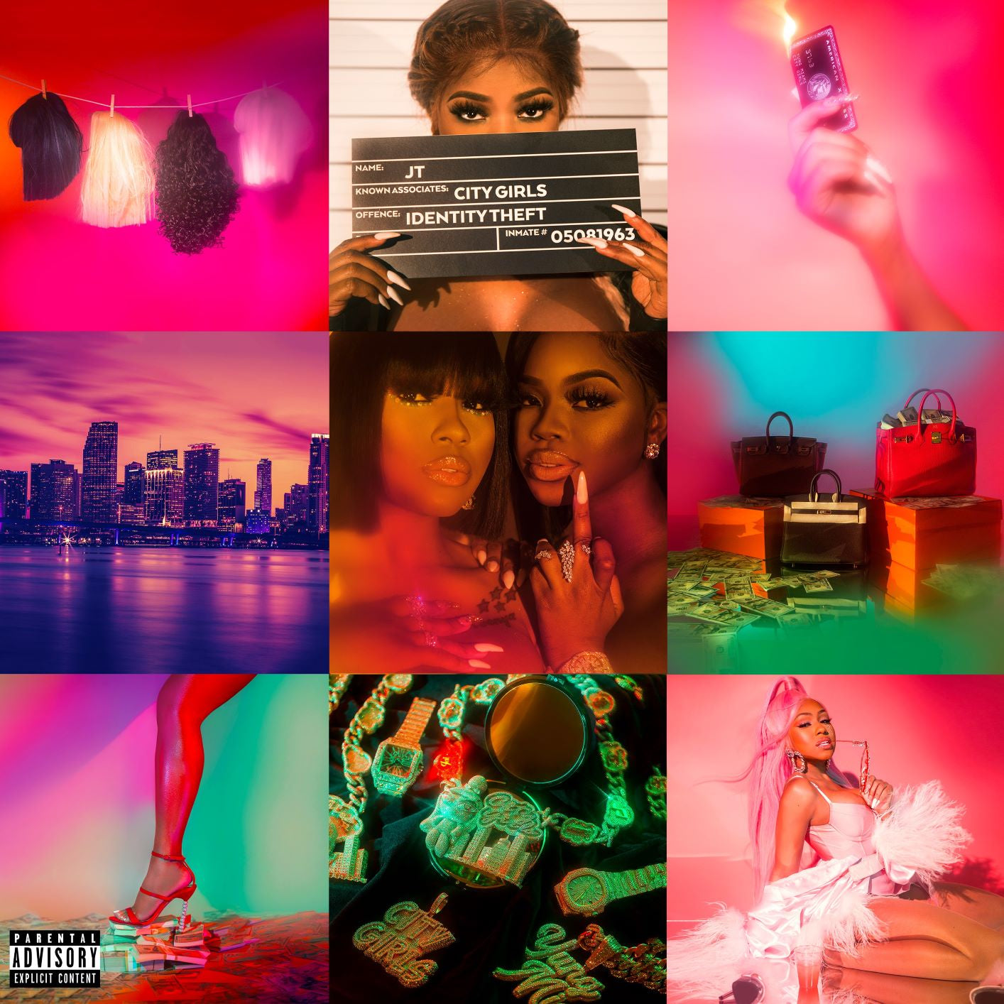 City Girls - City On Lock - New LP Record 2020 Quality Control Music Vinyl - Rap / Hip Hop