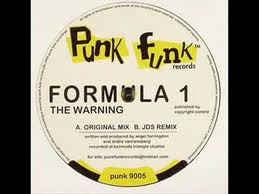Formula 1 ‎– The Warning- Mint 12" Single Record 2005 UK Punk Funk Vinyl - Breakbeat