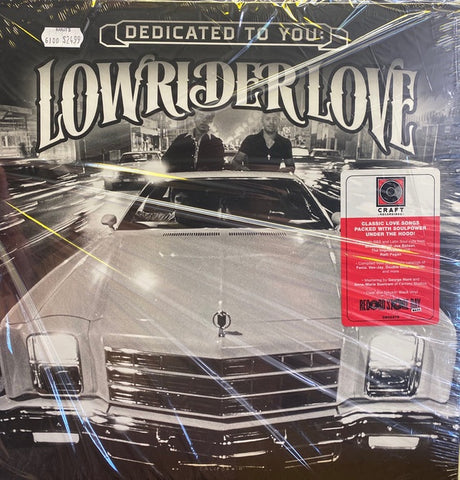 Various ‎– Dedicated to You: Lowrider Love - New LP Record Store Day 2021 Craft Recordings USA RSD Clear & Black Swirl Vinyl - Soul