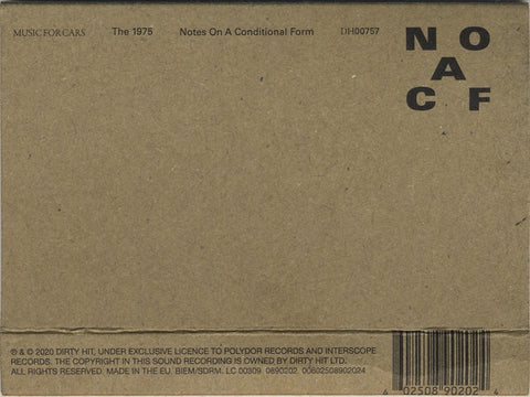 The 1975 ‎– Notes On A Conditional Form - New Cassette 2020 Dirty Hit UK Import Neon Translucent Tape - Pop / Rock