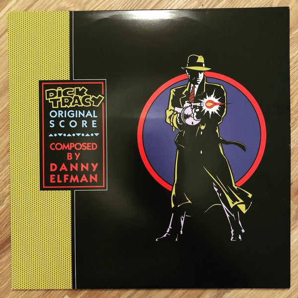 Danny Elfman ‎– Dick Tracy (Original Score 1990) - New LP Record 2021 Sire/Warner Europe Import Blue Vinyl - Soundtrack - Shuga Records