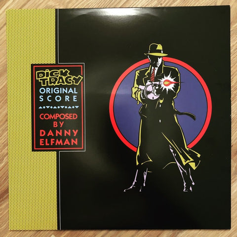 Danny Elfman ‎– Dick Tracy (Original Score 1990) - New LP Record 2021 Sire/Warner Europe Import Blue Vinyl - Soundtrack