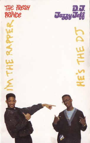 DJ Jazzy Jeff & The Fresh Prince ‎– He's The DJ, I'm The Rapper - Used Cassette 1988 Jive - Hip Hop