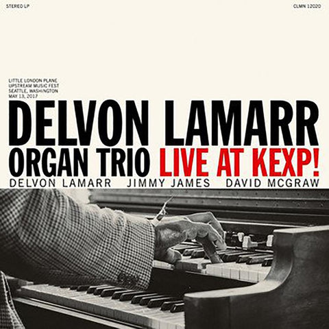 Delvon Lamarr Organ Trio - Live on KEXP - New Vinyl Lp 2018 Colemine 'RSD First' Release on Limited Edition Red Vinyl with Gatefold Jacket and Download - Jass