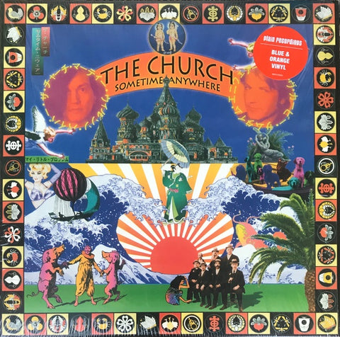 The Church ‎– Sometime Anywhere - New 2 LP Record 2016 Plain Recordings USA Blue & Orange Vinyl - Alternative Rock