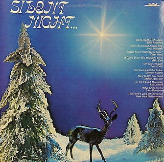 Various ‎– Silent Night... - New Lp Record 1981 CBS USA Vinyl - Holiday / Christmas
