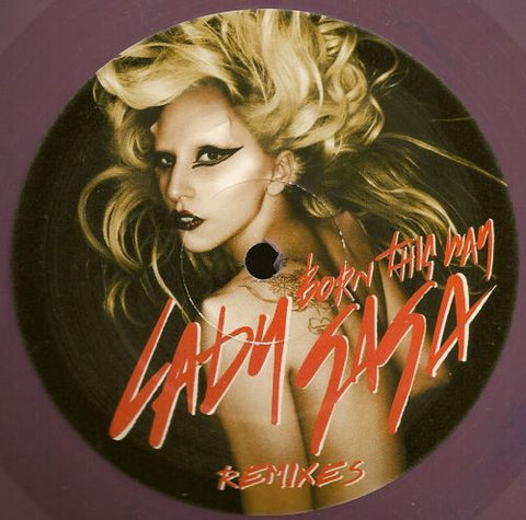 Lady Gaga ‎– Born This Way Remixes - New EP Record 2011 Europe Import Random Colored Vinyl - Pop / Synth-pop