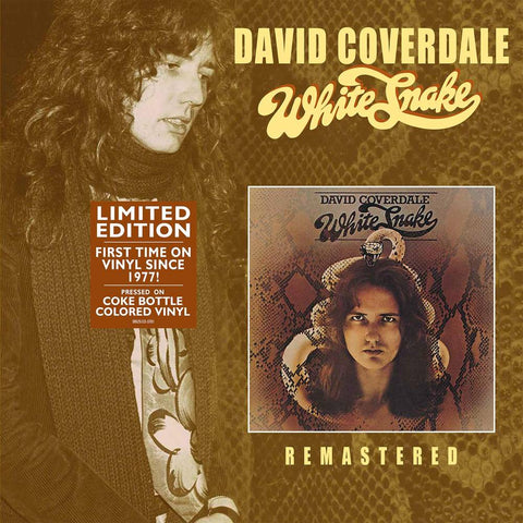David Coverdale – White Snake (1977) - New LP Record 2021 Eagle Rock Limited Coke Bottle Colored Vinyl - Rock