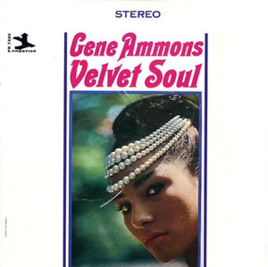 Gene Ammons ‎– Velvet Soul - VG+ Lp Record 1972 Reissue (Orig. 1964) USA Stereo Original Vinyl - Jazz