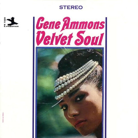 Gene Ammons ‎– Velvet Soul - VG+ Lp Record 1972 Reissue (Orig. 1964) USA Stereo Original Vinyl - Jazz