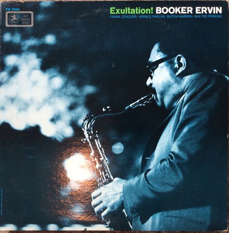Booker Ervin ‎– Exultation! (1963) - Mint- LP Record 1970s Prestige USA Stereo Vinyl - Jazz / Hard Bop