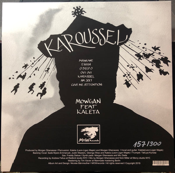 Mowgan Feat Kaleta ‎– Karoussel - New Lp Record 2019 Mow France Import Vinyl & Numbered - African / Electro - Shuga Records