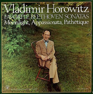 Vladimir Horowitz ‎– Favorite Beethoven Sonatas - Mint- 1974 CBS Masterworks USA Stereo Lp - Classical