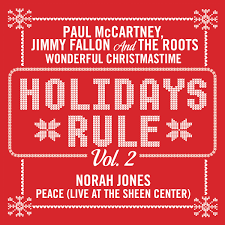 Paul McCartney / Norah Jones / Jimmy Fallon & The Roots - Holidays Rule Vol. 2 - New 7" Vinyl 2017 Capitol RSD Black Friday Exclusive on RED Vinyl - Holiday