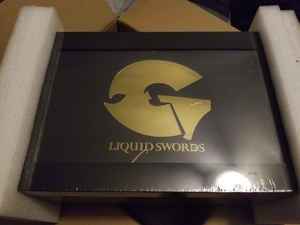 GZA ‎– Liquid Swords: The Singles Collection - New 4x 7" Single Record Box Set 2017 Limited Edition Vinyl & 2 Swords & Autographed by GZA -  Rap / Hip Hop