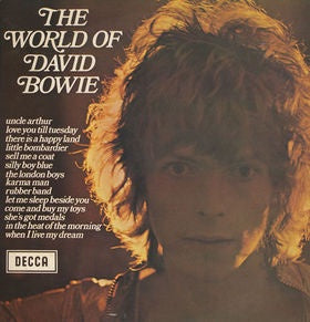 David Bowie - The World of David Bowie - New Lp RSD 2019 Europe Import 180 gram Blue Vinyl - Rock