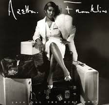 Aretha Franklin ‎– Love All The Hurt Away - VG Lp Record 1981 USA - Soul / R&B