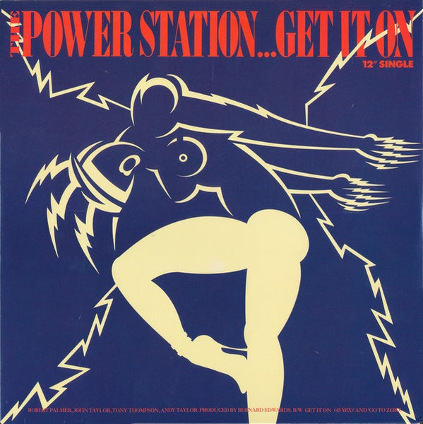 The Power Station - Get It On - Mint- 12" Single Record 1985 Capitol USA Vinyl - Pop Rock / Power Pop - Shuga Records
