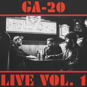 GA-20 - Live Vol. 1 - New LP Record 2020 Karma Chief USA Teal Vinyl - Blues