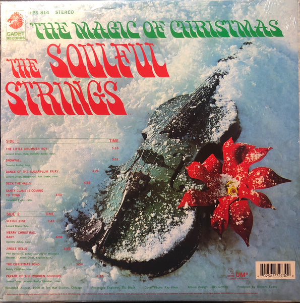 The Soulful Strings ‎– The Magic Of Christmas (1968) - New Lp Record 2018 Cadet / Geffen USA Vinyl - Holiday / Jazz / Soul-Jazz
