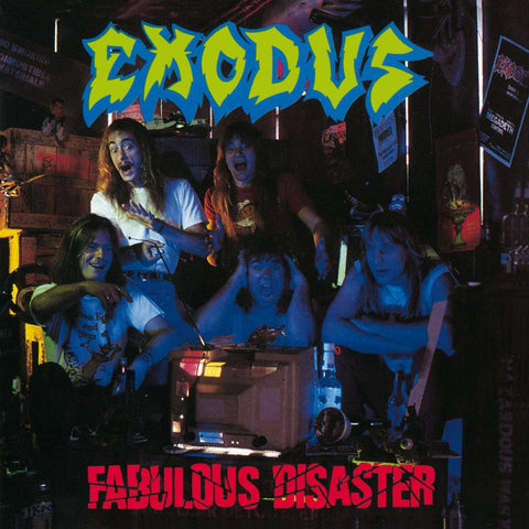 Exodus ‎– Fabulous Disaster (1988) - New LP Record 2019 Combat Combat Translucent Red 180 gram Vinyl - Thrash / Metal