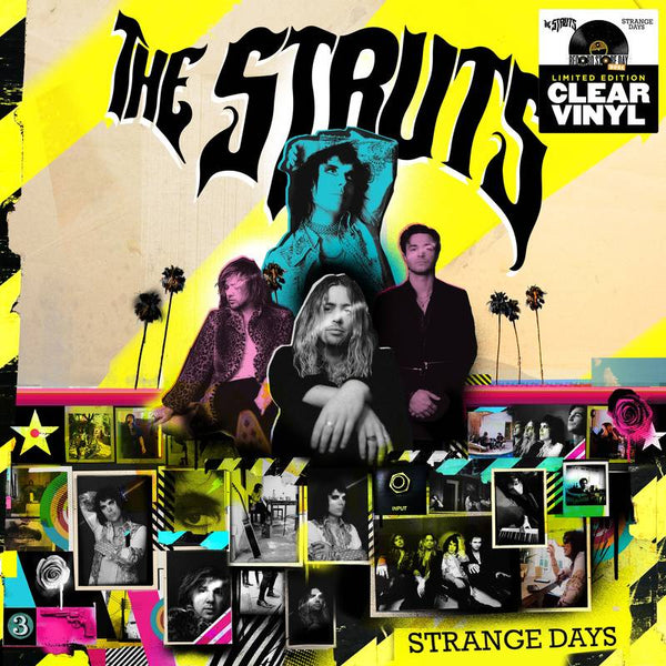 The Struts ‎– Strange Days - New LP Record Store Day 2021 Interscope RSD Clear Vinyl - Rock / Glam - Shuga Records