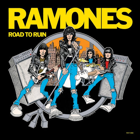 The Ramones - Road To Ruin (1978) - New Vinyl Lp 2019 Atlantic 'Start Your Ear Off Right' Limited 40th Anniversary Reissue on Blue Vinyl - Punk Rock