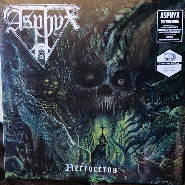 Asphyx ‎– Necroceros -New LP Record 2021 Century Media Red Brick 180 gram Vinyl - Death Metal - Shuga Records