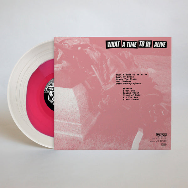 Superchunk - What a Time to Be Alive - New Vinyl 2018 Merge Records 'Indie Exclusive' on Pink & Clear Swirl Vinyl with Poster and Download (Limited to 3000!) -  Indie Rock