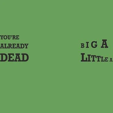Crass – You’re Already Dead / Big A Little A - New 12" Single 2022 Crass Green Vinyl - Rock / Punk