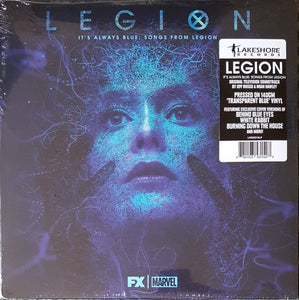 Noah Hawley & Jeff Russo - It’s Always Blue: Songs From Legion - New LP Record 2019 Lakeshore Transparent Blue Vinyl - Soundtrack / TV Series