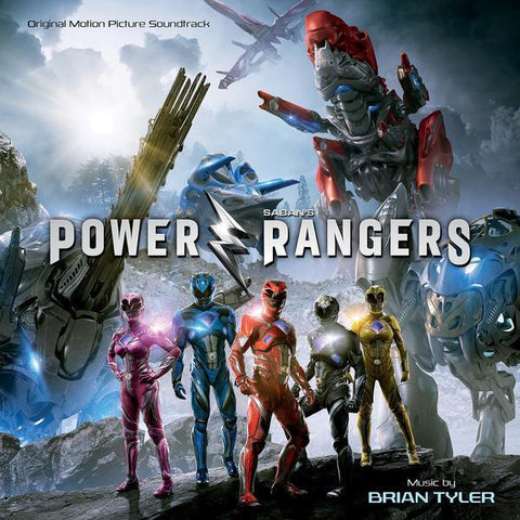 Brian Tyler ‎– Power Rangers (Original Motion Picture) - New Lp Record 2017 Varèse Sarabande USA Indie Exclusive Blue Vinyl  - Soundtrack