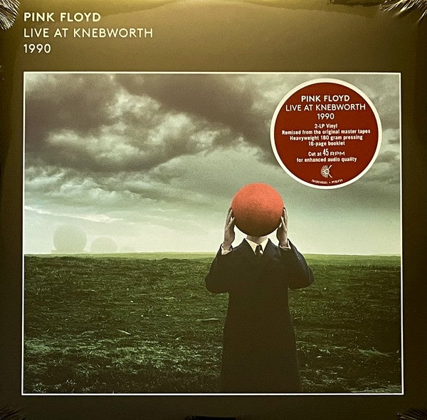 Pink Floyd ‎– Live At Knebworth 1990 - New 2 LP Record 2021 Europe Import 180 gram Vinyl & Booklet - Classic Rock - Shuga Records