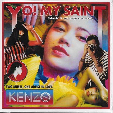 Karen O Feat. Michael Kiwanuka ‎– Yo! My Saint - New 7" Single Record 2018 Kobalt USA Yellow Vinyl - Alternative Rock
